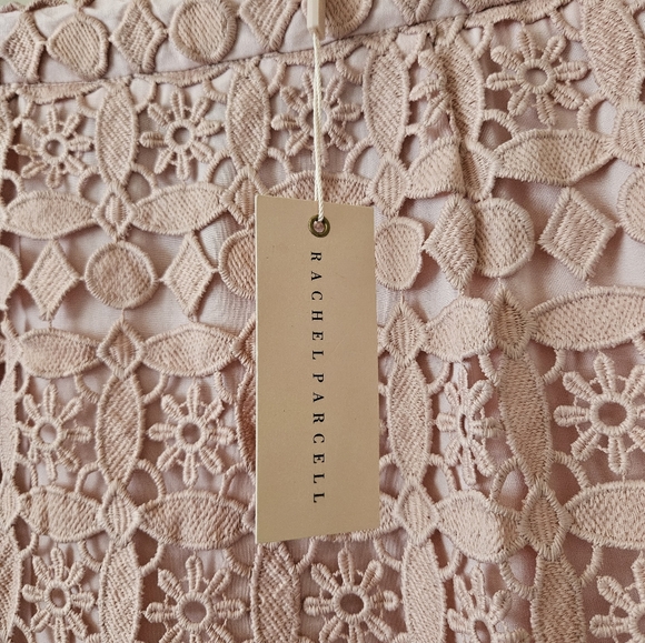 Rachel Parcell Stunning Floral Embroidery Skirt Size S - Picture 5 of 15